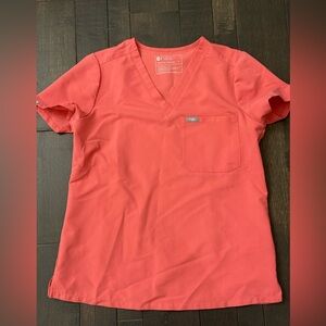 Desert rose figs scrub top size s